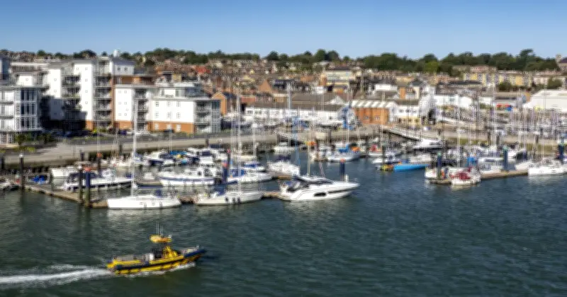 Idyllic UK Seaside Town Cowes Hosts World-Famous Cowes Week Regatta