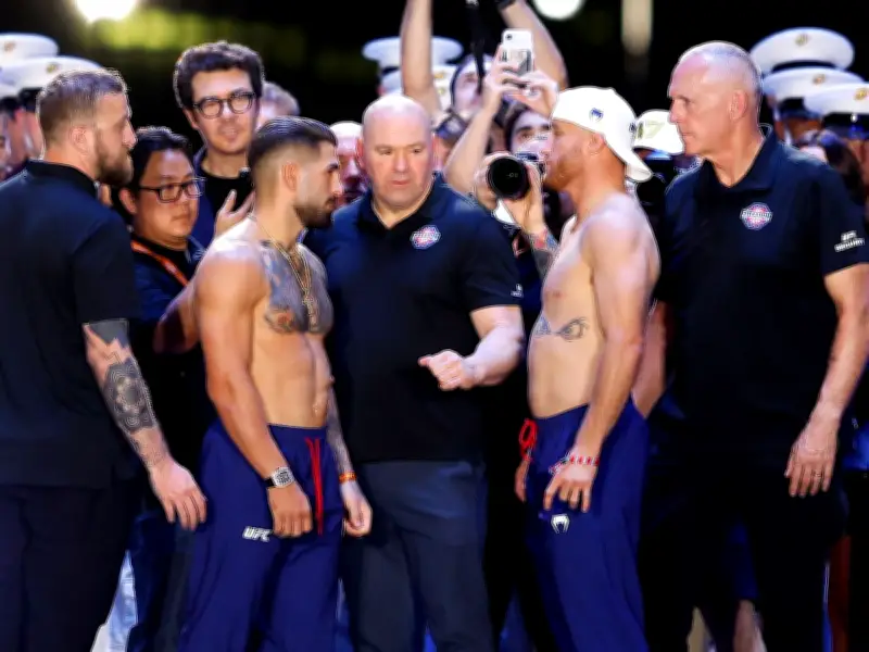 Ilia Topuria vs Justin Gaethje UFC Fight: UK Start Time Tonight
