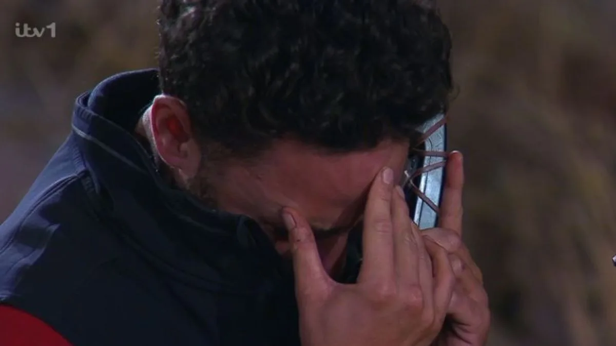 I'm a Celebrity's Adam Thomas Breaks Down in Tears Over Emotional Family Message