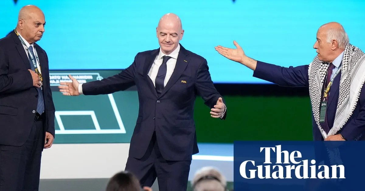 Infantino's Israel-Palestine Handshake Attempt Backfires at FIFA Congress
