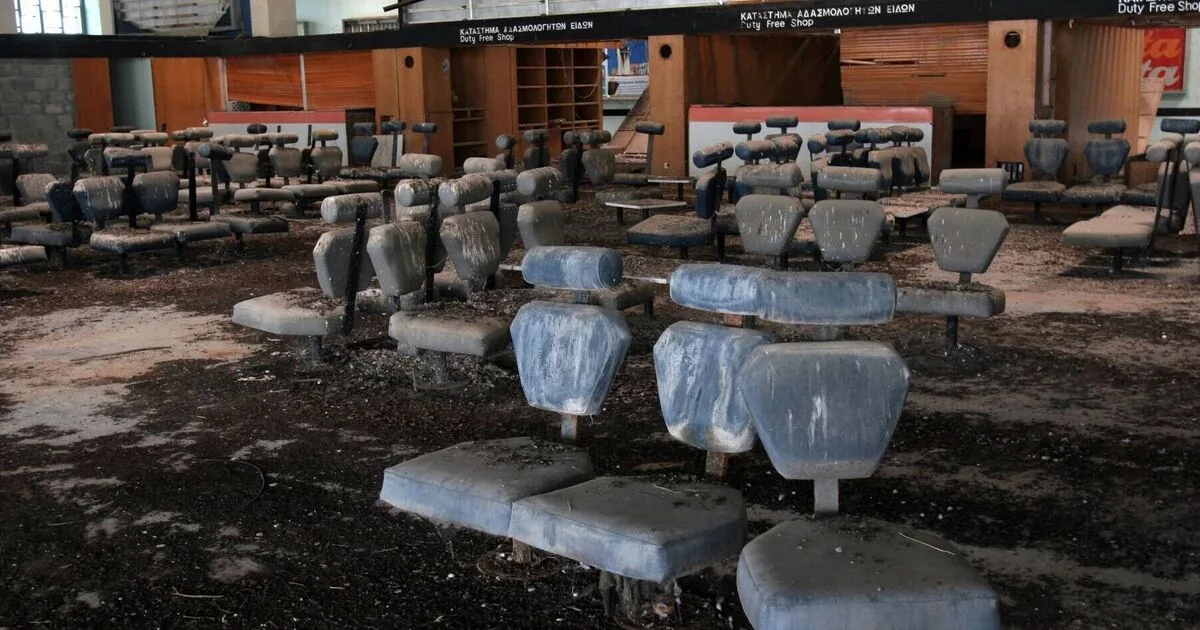 Inside Cyprus's Abandoned Airport Frozen for 50 Years