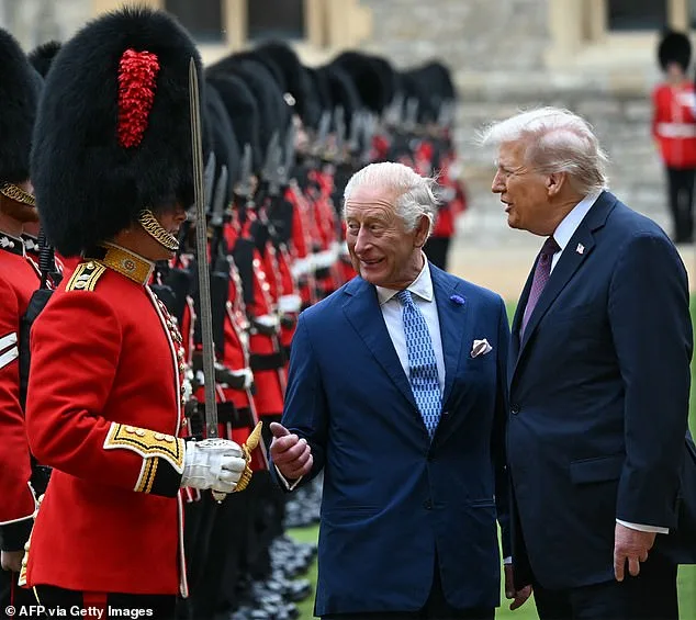 King Charles Shares Laugh with Trump at Windsor State Banquet