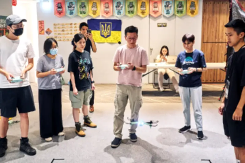 Inspired by Ukraine, Taiwan Teaches Citizens Drone Flying Amid China Threat