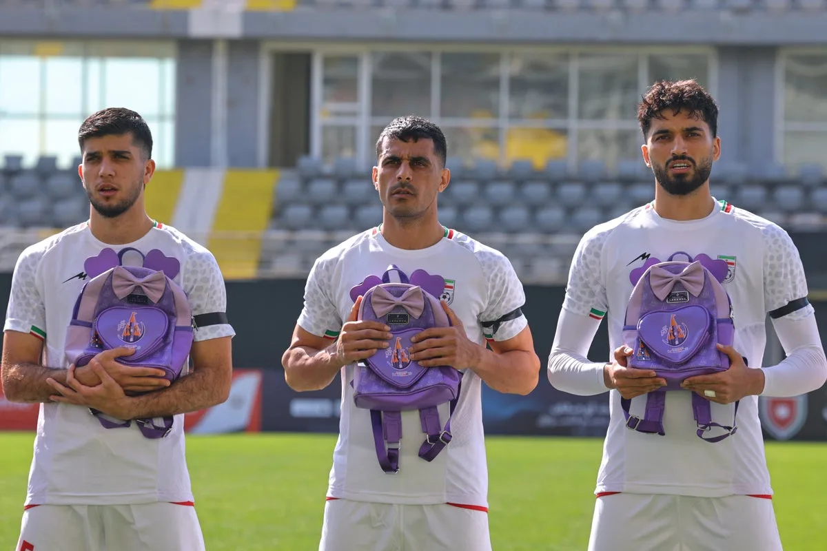 Iran Football Team Honours School Strike Victims in Nigeria Match