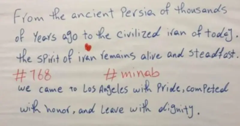 Iran World Cup Team Leaves Heartbreaking Note in Dressing Room After US Exit