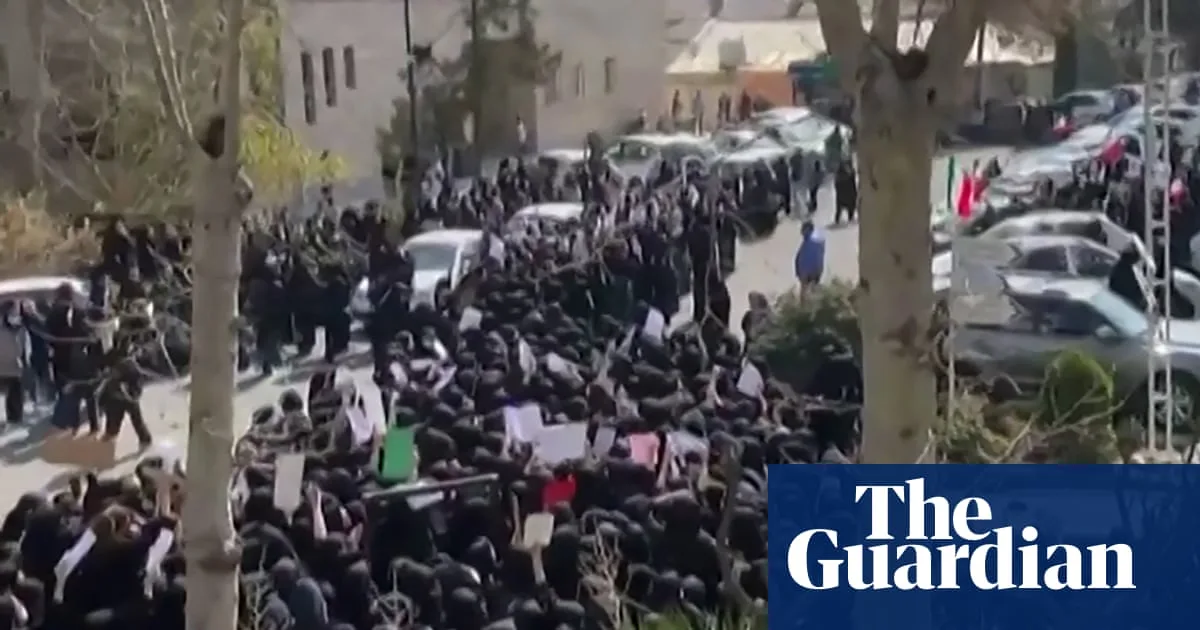 Iranian Students Stage Third Day of Protests Amid Crackdown