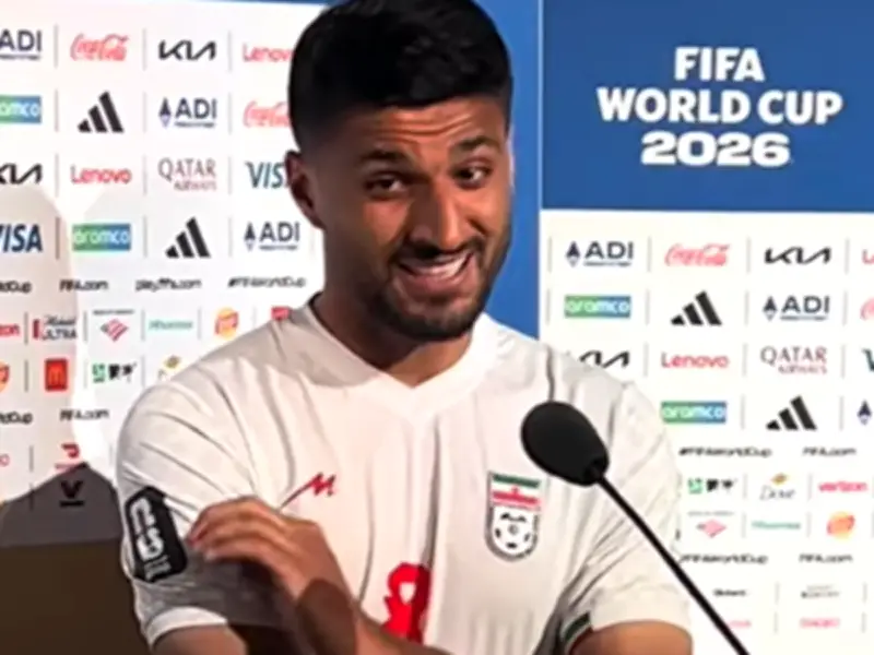 Iran's Mohebi Responds to World Cup Gun Gesture Accusations