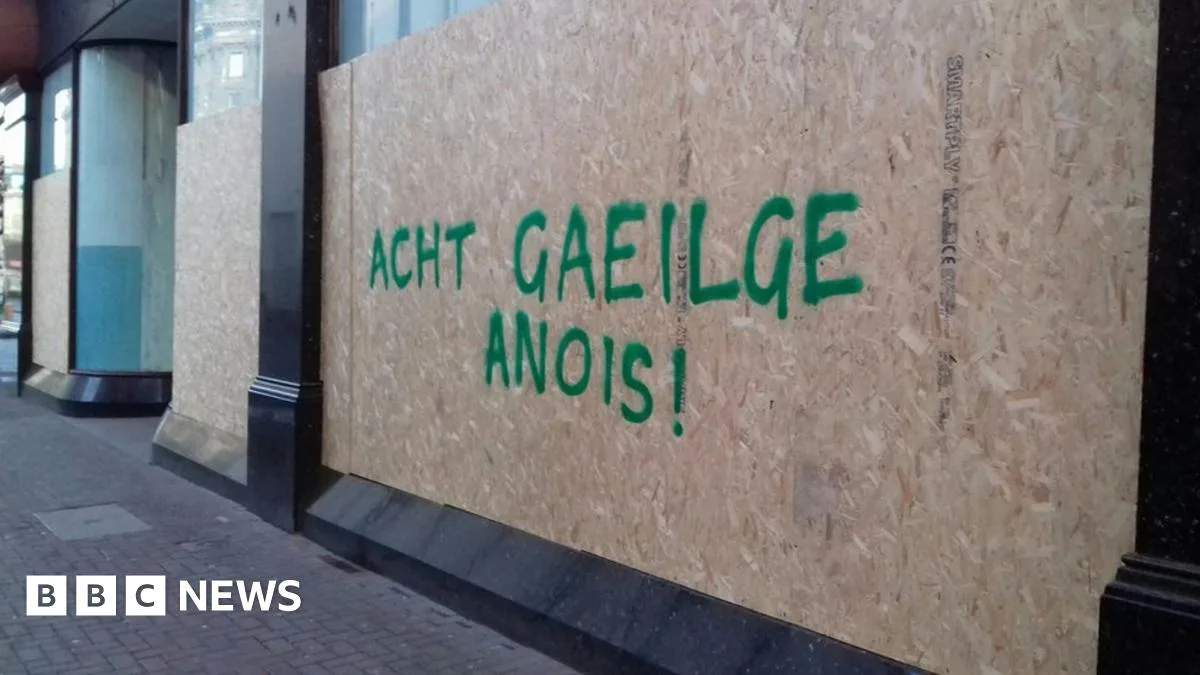 Northern Ireland Assembly Divided by Irish Language