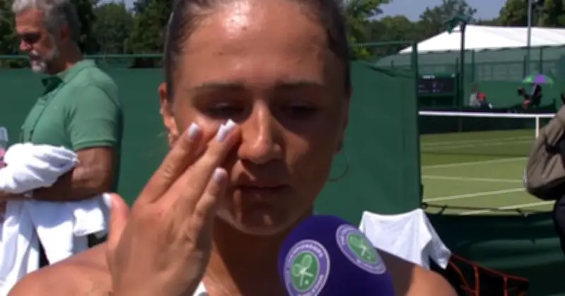 Iryna Shymanovich Fights Back Tears in BBC Interview After Father's Death