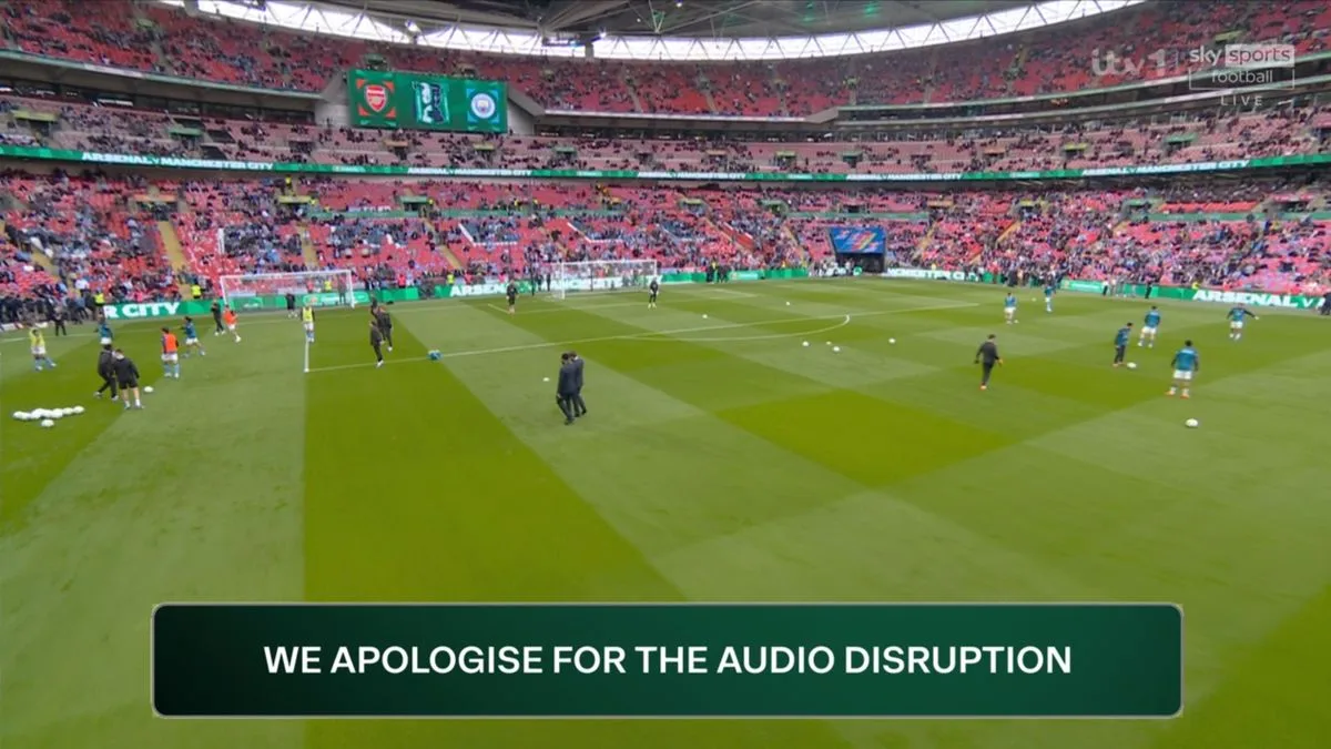 ITV Apologises for Sound Issues During Carabao Cup Final Coverage