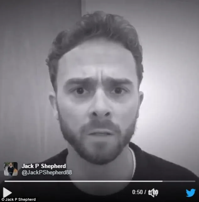 Jack P Shepherd Returns to Work After Split with Fiancée