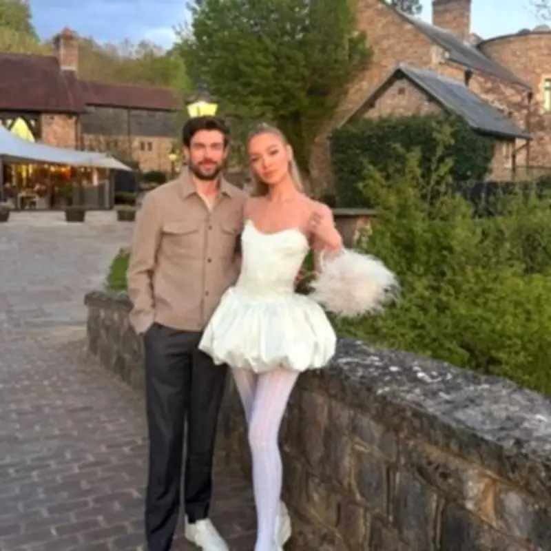 Jack Whitehall's Wife Roxy Horner Strips Naked for Bath at Zoo in Steamy Snaps