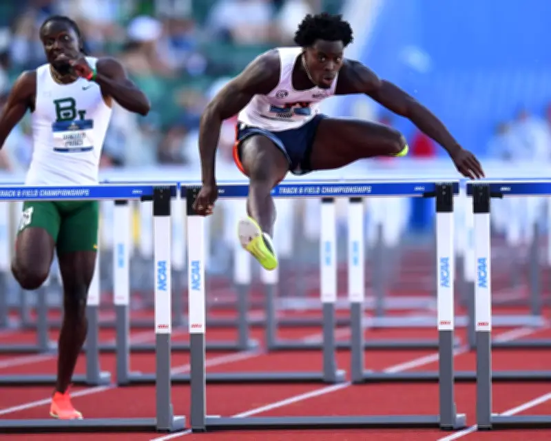 Ja’Kobe Tharp Shatters 110m Hurdles World Record at NCAA Championships