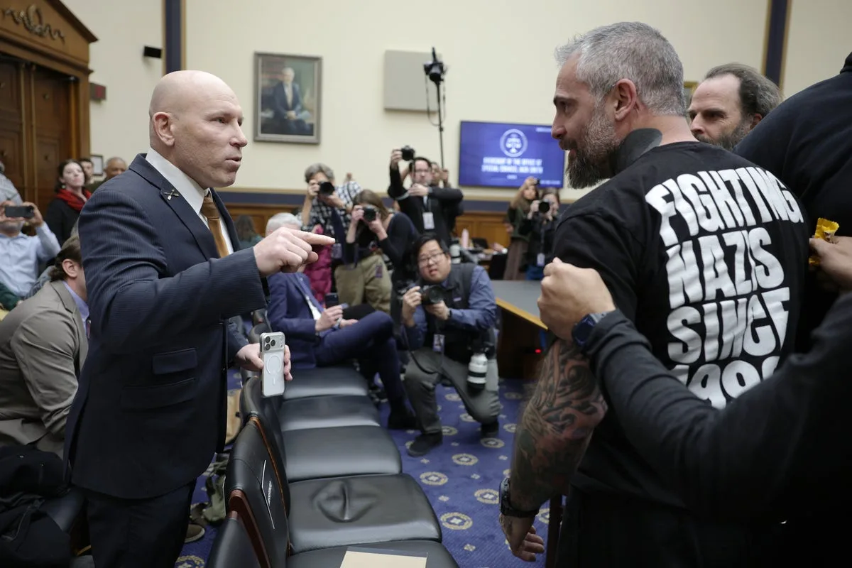 Jan 6 Officer Confronts Election Denier During Jack Smith Hearing