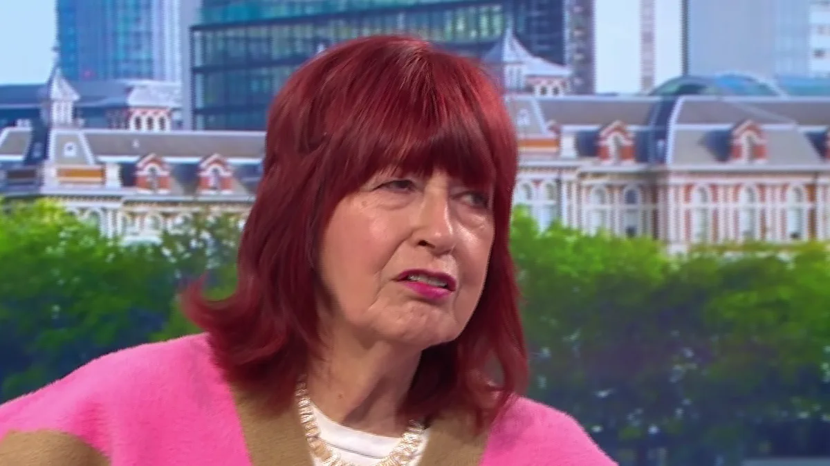 Janet Street-Porter Falls at GMB Studios After Knee Replacement