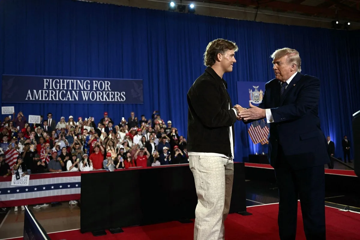 Jaxson Dart Tries to Smooth Tensions with Teammates After Trump Rally Appearance