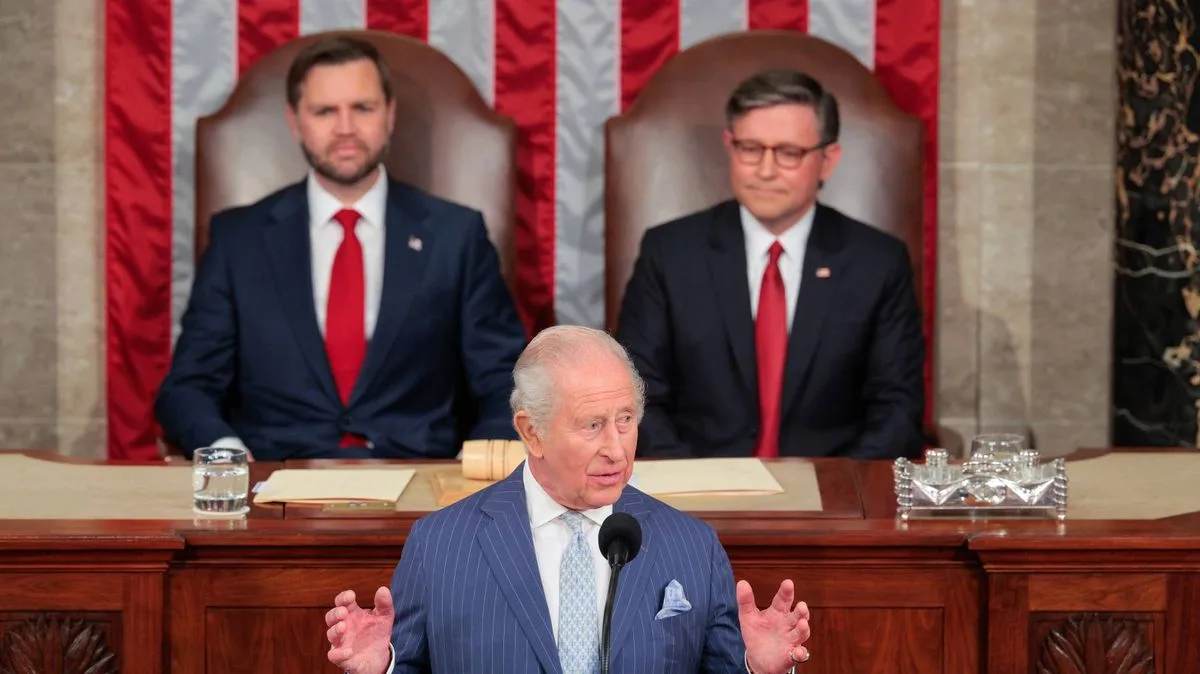 JD Vance Refuses to Clap for King Charles During Congress Speech