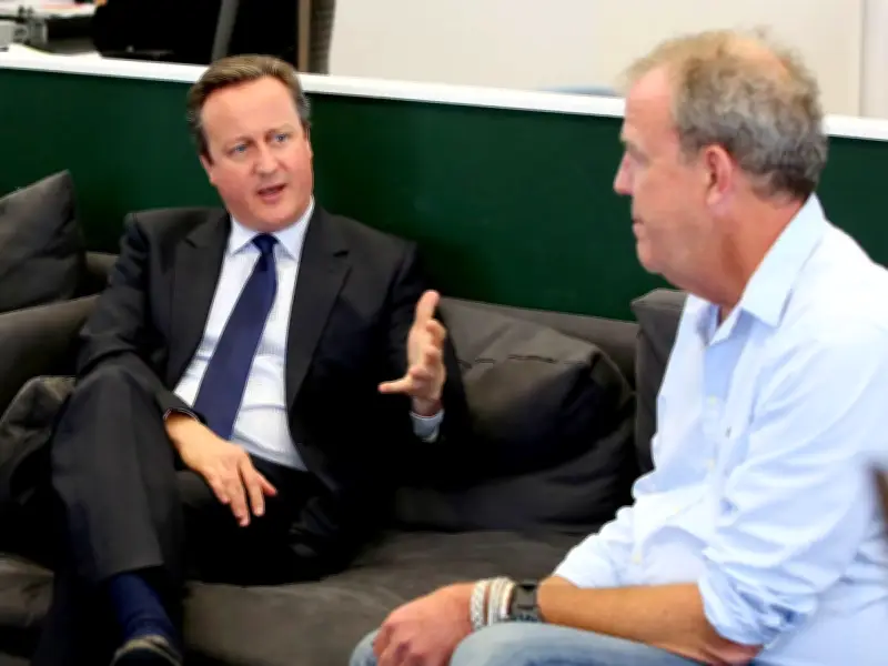 Jeremy Clarkson Meets David Cameron to Discuss Prostate Cancer Diagnoses