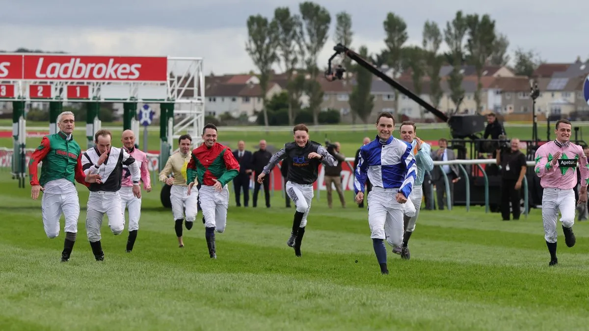 Jockey Jason Hart Wins Sprint Race at Ayr Days After Hospitalising Fall