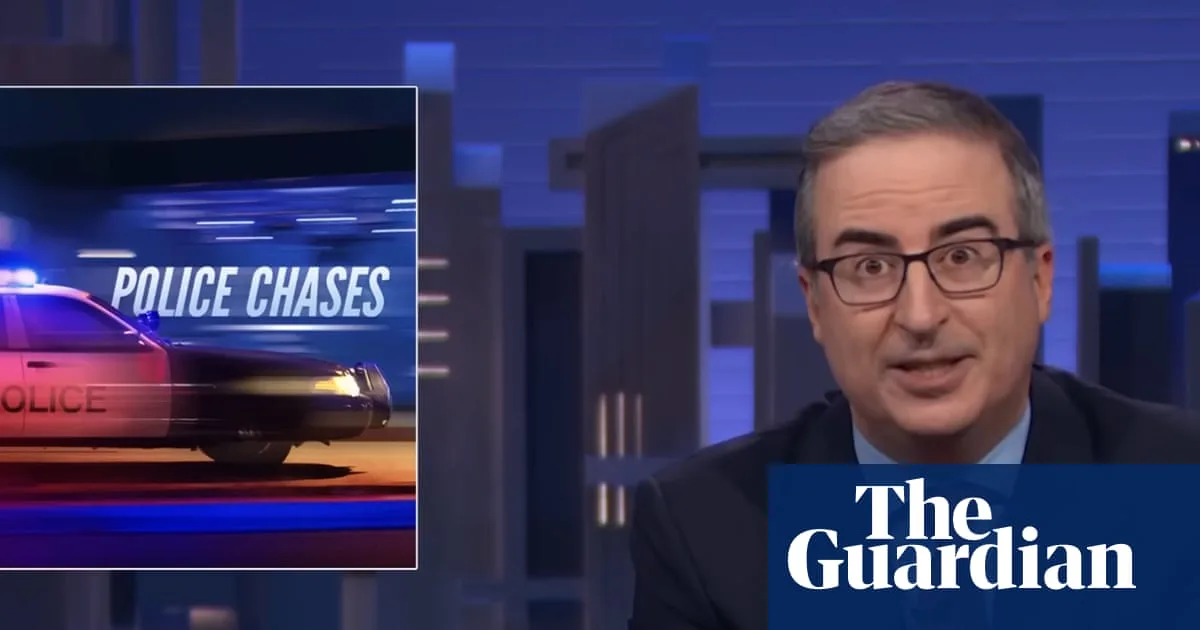 John Oliver Exposes Deadly Truth About Police Car Chases