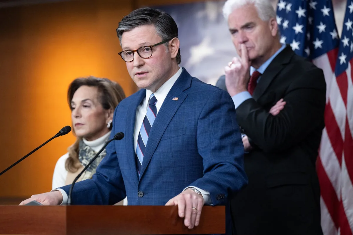 Mike Johnson Irritated by Questions on Trump's Greenland-Iceland Mix-Up