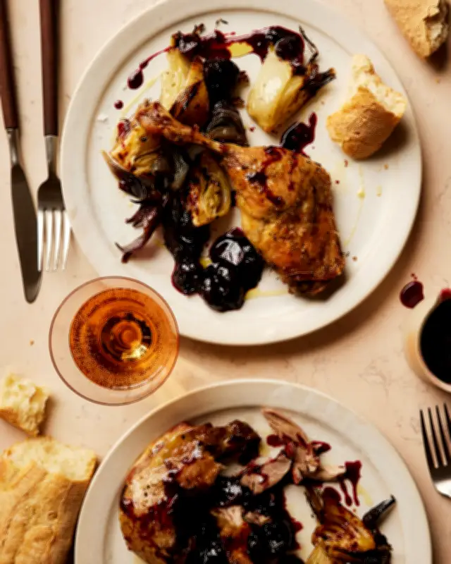 José Pizarro's Duck Legs with Cherries and Amontillado Recipe