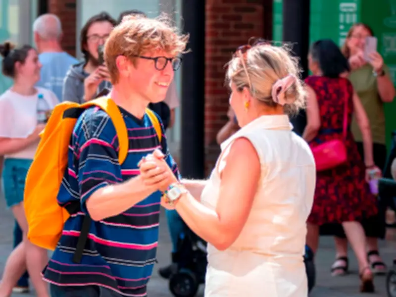 Josh Widdicombe Shows Off Dance Moves While Filming New Show