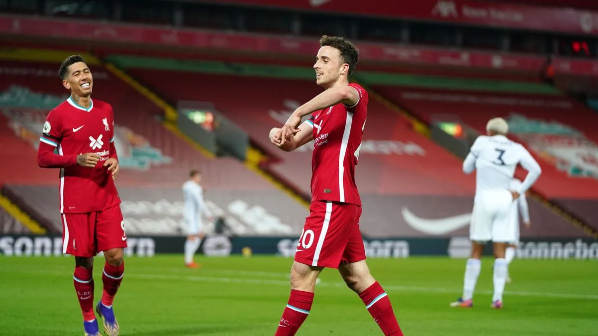 Jota Copies Haaland's Celebration in Liverpool Win