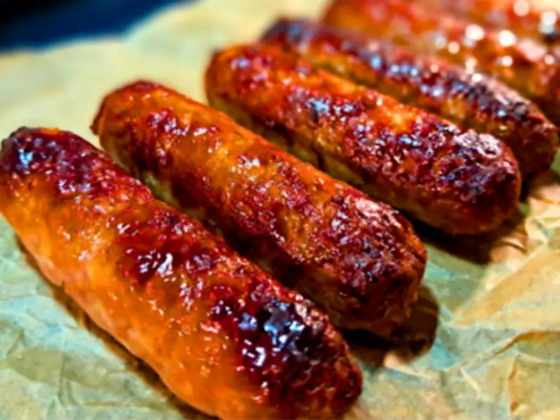 Juicy Sausages Without Frying: Use a Chicken Stock Cube