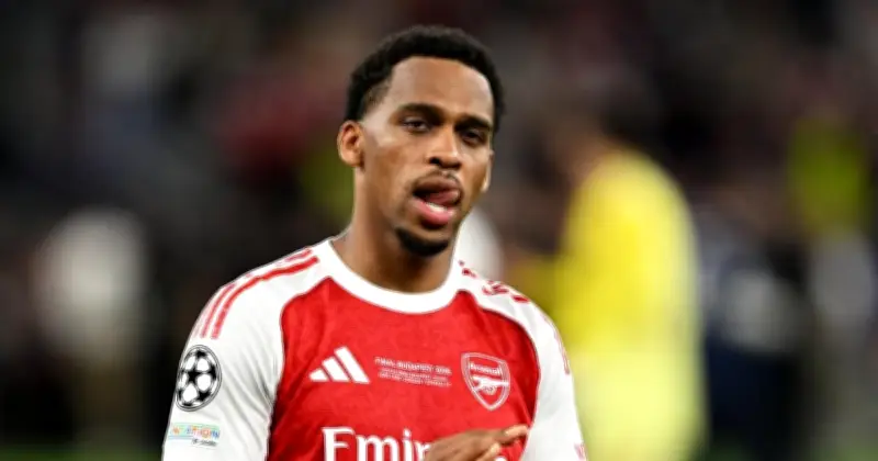 Jurrien Timber casts doubt on Arsenal return after groin injury setback