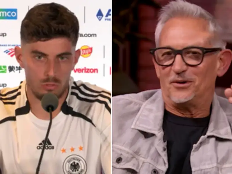 Kai Havertz hits back at Gary Lineker's 'weakest Germany' World Cup jibe