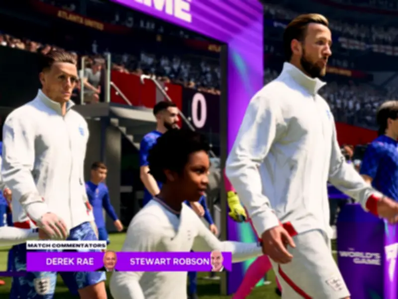 Kane Double, Supersub Saves Day in EA FC 26 England vs Croatia Simulation