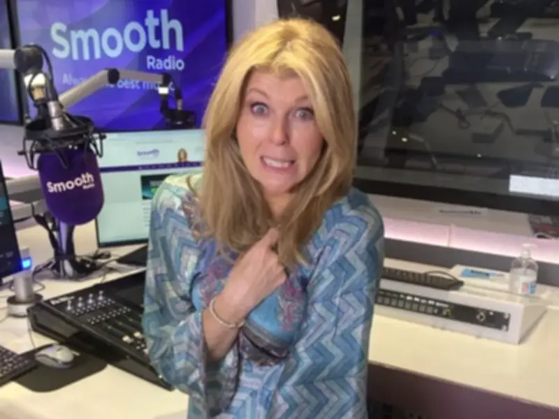 Kate Garraway's Wardrobe Malfunction Live on Smooth Radio
