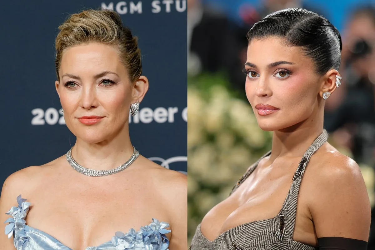 Kate Hudson and Kylie Jenner's Identical Ab Photos Spark Fan Debate