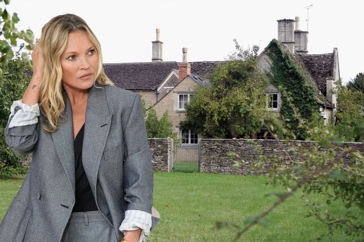 Kate Moss Objects to Neighbour's Garden Room Over Sewage Concerns