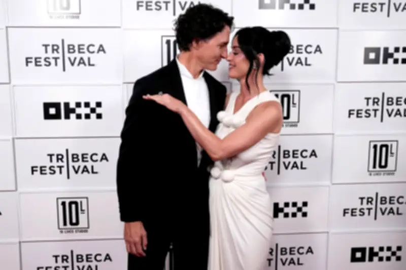 Katy Perry and Justin Trudeau Make Red Carpet Debut at Tribeca Festival