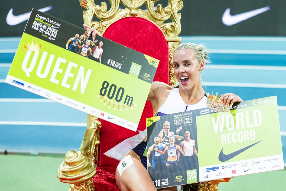Keely Hodgkinson Breaks 800m World Record in Lievin