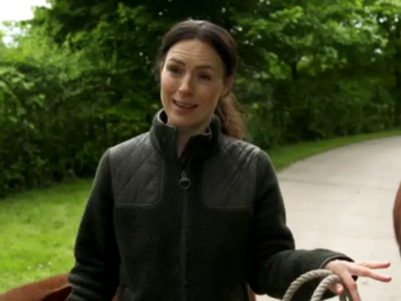 Kelvin Fletcher's Wife Liz Admits Cow Walking Struggle on ITV Farm Show