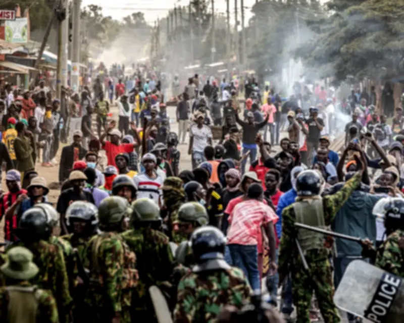Kenyan Police Kill Protester Over US Ebola Quarantine Facility