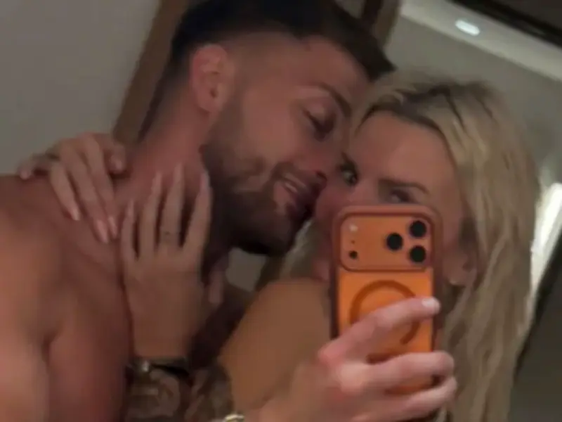 Kerry Katona Opens Up About Topless Snap With Paolo, Plans to Hang It Above Bed