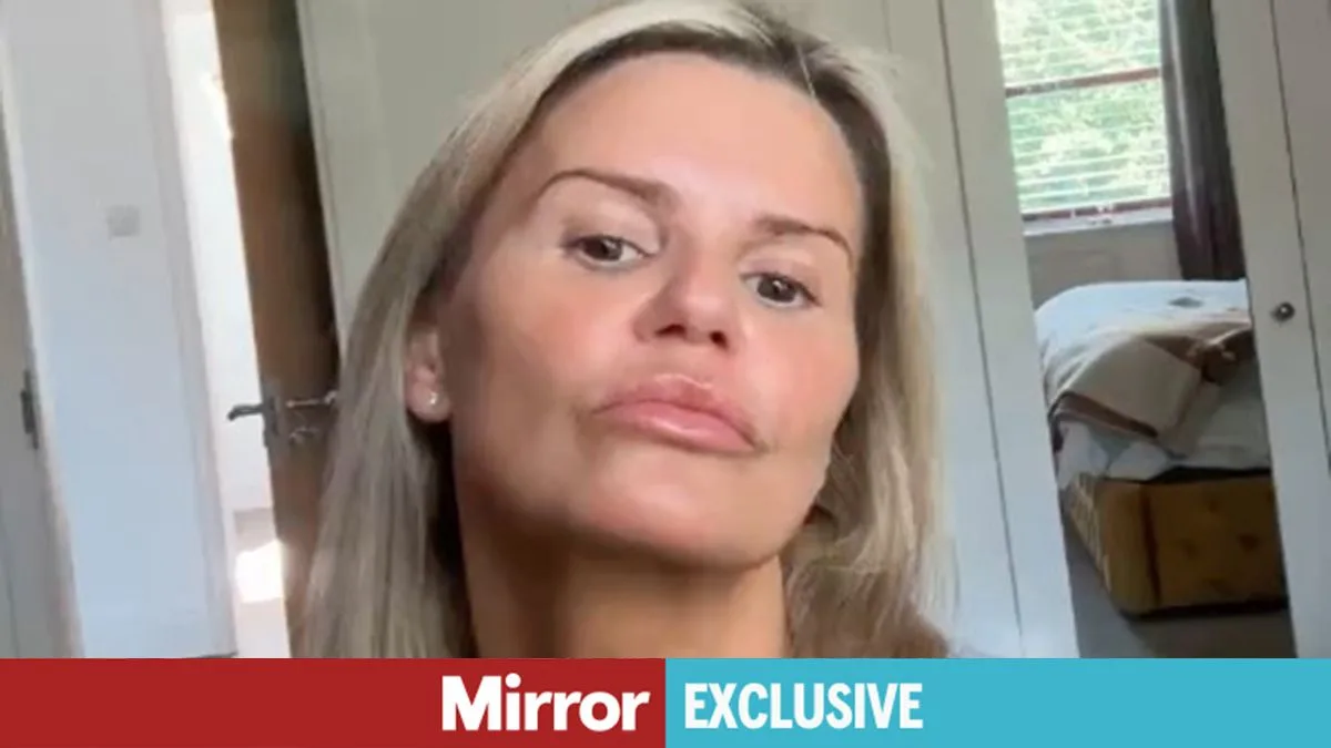 Kerry Katona Reveals Root Canal Diagnosis After Jaw Lumps Scare