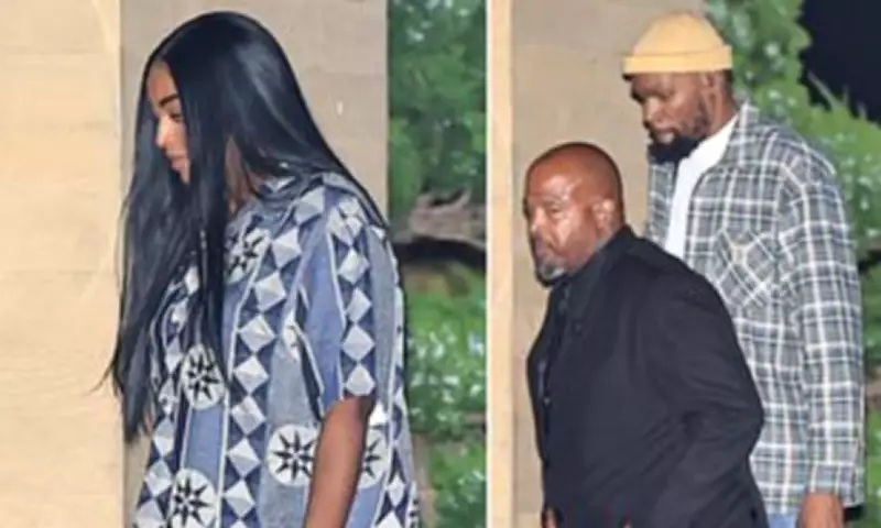 Kevin Durant Hides Behind Bush After Dinner With Mystery Woman at Nobu Malibu