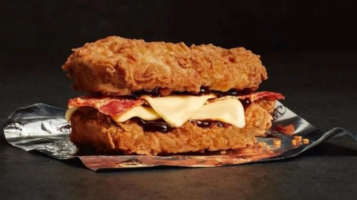 KFC Brings Back Double Down Burger After 10-Year Hiatus