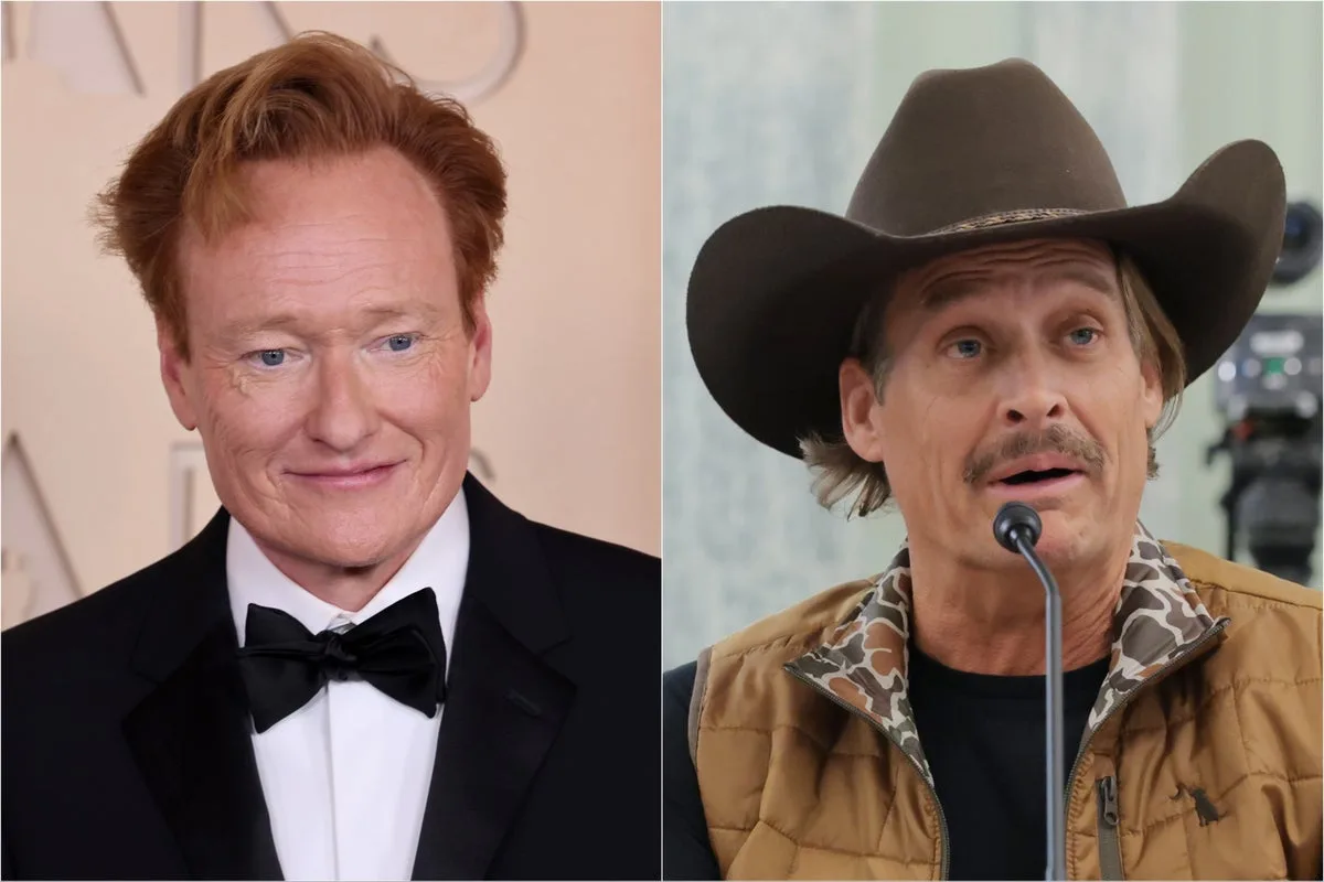 Kid Rock hits back at Conan O'Brien's Oscars joke over alternate Super Bowl show