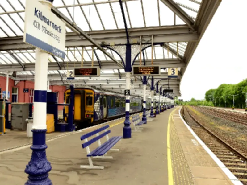 Kilmarnock Station Gets £13.5m Track Upgrades, Summer Closures Planned