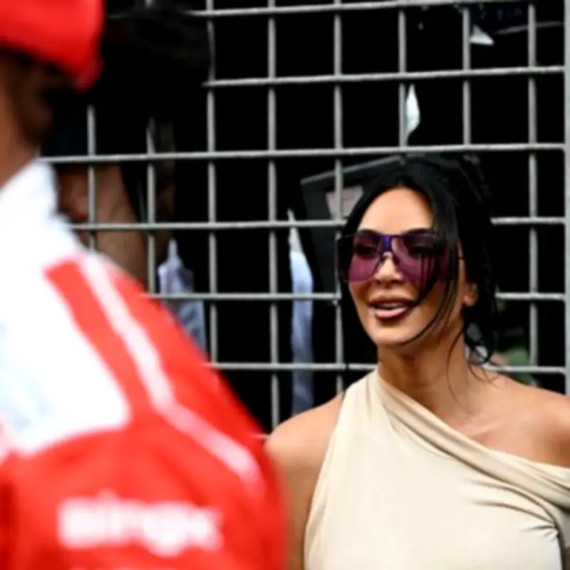 Kim Kardashian's Hottest Monaco F1 Looks: See-Through Top and Backless Dress