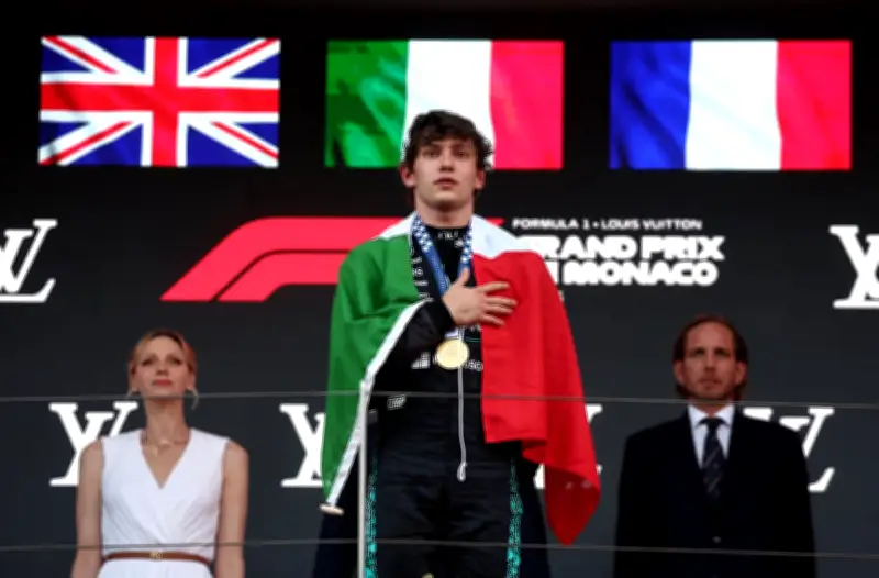 Kimi Antonelli Wins Chaotic Monaco GP, Becomes Youngest Winner