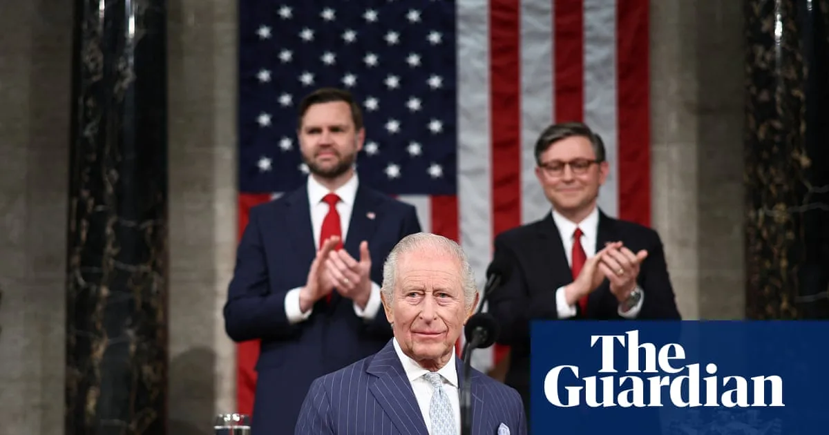 King Charles Congress Speech Gets Standing Ovation After Trump Dig