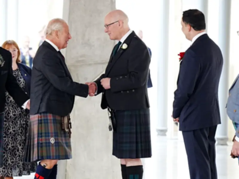 King Charles Opens Seventh Session of Scottish Parliament with Pageantry