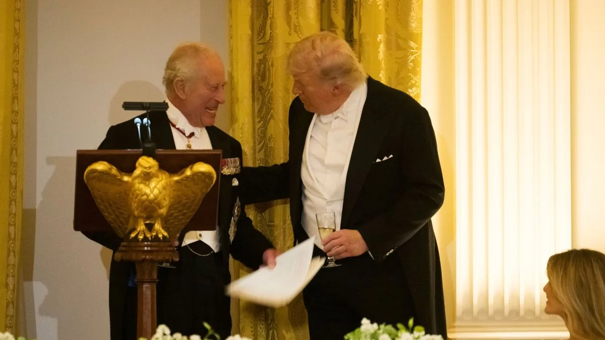 King Charles's Cheeky Jab at Trump Leaves President Baffled